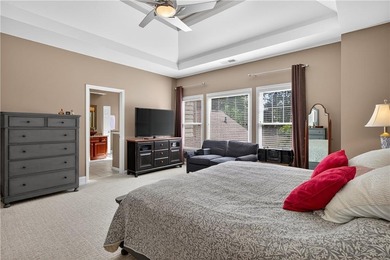 Welcome to this beautiful 4 bedroom, 4 bath home in the coveted on Canongate At Flat Creek Club in Georgia - for sale on GolfHomes.com, golf home, golf lot