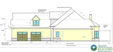 Custom home package available in highly sought after Epernay on Saucon Valley Country Club in Pennsylvania - for sale on GolfHomes.com, golf home, golf lot