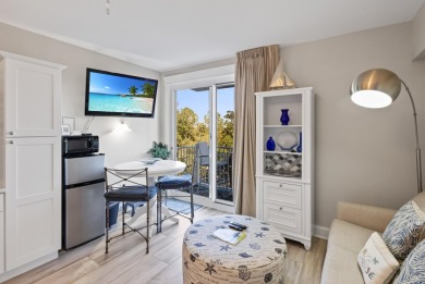 This uniquely renovated studio with a balcony offers a fresh on Sandestin Golf and Beach Resort - Raven in Florida - for sale on GolfHomes.com, golf home, golf lot