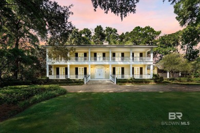 Exquisite custom-designed home with wonderful views of the on Country Club of Mobile in Alabama - for sale on GolfHomes.com, golf home, golf lot