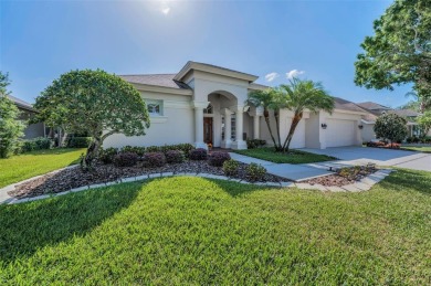 This beautifully maintained 4-bedroom, 3-bath residence is on Lansbrook Golf Club in Florida - for sale on GolfHomes.com, golf home, golf lot