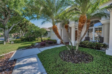 This beautifully maintained 4-bedroom, 3-bath residence is on Lansbrook Golf Club in Florida - for sale on GolfHomes.com, golf home, golf lot