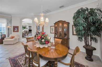 This beautifully maintained 4-bedroom, 3-bath residence is on Lansbrook Golf Club in Florida - for sale on GolfHomes.com, golf home, golf lot
