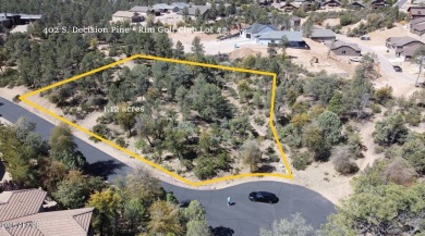 This beautiful acre plus lot in the prestigious Rim Club is the on The Rim Golf Club in Arizona - for sale on GolfHomes.com, golf home, golf lot