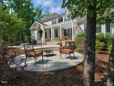 Welcome to this exquisite custom-built brick home in the highly on The Preserve At Jordan Lake Golf Club in North Carolina - for sale on GolfHomes.com, golf home, golf lot