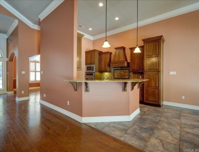 Custom Craftsman-style home with an open floor plan, cathedral on Granada Golf Course in Arkansas - for sale on GolfHomes.com, golf home, golf lot