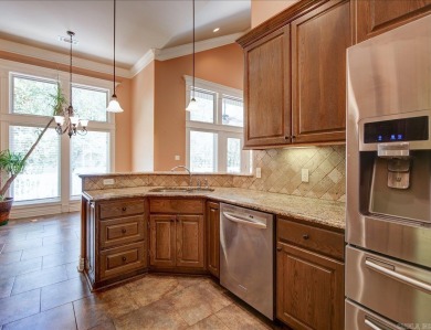 Custom Craftsman-style home with an open floor plan, cathedral on Granada Golf Course in Arkansas - for sale on GolfHomes.com, golf home, golf lot