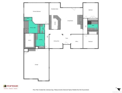 Custom Craftsman-style home with an open floor plan, cathedral on Granada Golf Course in Arkansas - for sale on GolfHomes.com, golf home, golf lot