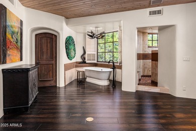 Tucked away in a serene and sequestered setting, meandering over on The Boulders Resort Golf Club in Arizona - for sale on GolfHomes.com, golf home, golf lot