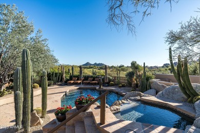 Tucked away in a serene and sequestered setting, meandering over on The Boulders Resort Golf Club in Arizona - for sale on GolfHomes.com, golf home, golf lot