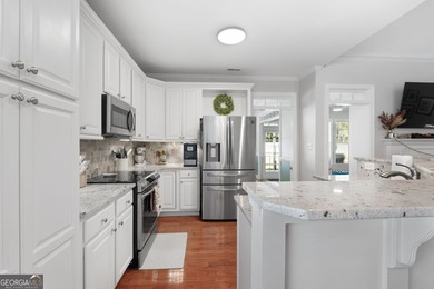 Welcome to this charming 3-bedroom, 2-bath home offering 2,403 on Summergrove Golf Club in Georgia - for sale on GolfHomes.com, golf home, golf lot