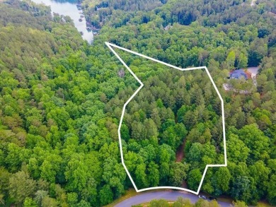 Private setting on 3.05 acres, creeks along two side of lot on The Cliffs At Keowee Springs in South Carolina - for sale on GolfHomes.com, golf home, golf lot