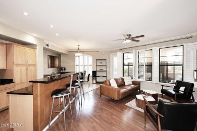 This private and spacious ground floor unit is situated directly on Scottsdale Silverado Golf Club in Arizona - for sale on GolfHomes.com, golf home, golf lot