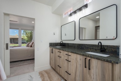 Inside Entrada's Paiute Springs, this fully renovated home on Entrada at Snow Canyon in Utah - for sale on GolfHomes.com, golf home, golf lot