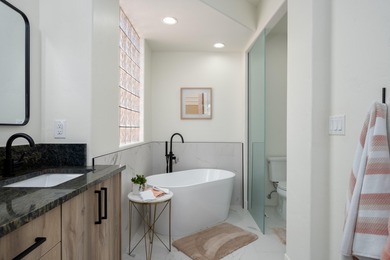 Inside Entrada's Paiute Springs, this fully renovated home on Entrada at Snow Canyon in Utah - for sale on GolfHomes.com, golf home, golf lot