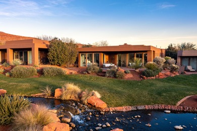 Inside Entrada's Paiute Springs, this fully renovated home on Entrada at Snow Canyon in Utah - for sale on GolfHomes.com, golf home, golf lot