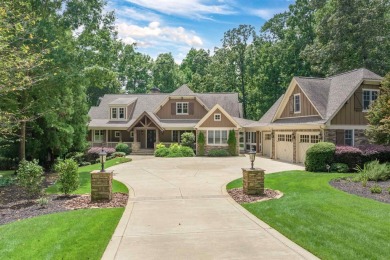 This stunning 4-bedroom, 4-bath home offers a refined living on Reynolds Lake Oconee - The Oconee in Georgia - for sale on GolfHomes.com, golf home, golf lot