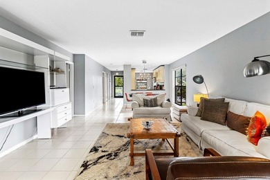 Enjoy sweeping South Course views from this renovated on Hunters Run Golf and Country Club in Florida - for sale on GolfHomes.com, golf home, golf lot