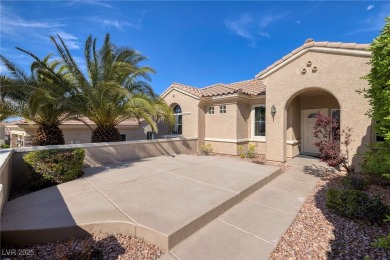 Lovely mountain views in Sun City Anthem! A charming gated front on Revere Golf Club in Nevada - for sale on GolfHomes.com, golf home, golf lot