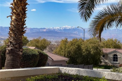 Lovely mountain views in Sun City Anthem! A charming gated front on Revere Golf Club in Nevada - for sale on GolfHomes.com, golf home, golf lot