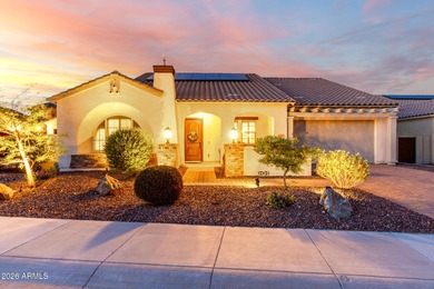 Welcome to your dream home in paradise! This spacious 3-bedroom on Estrella Mountain Ranch Golf Course in Arizona - for sale on GolfHomes.com, golf home, golf lot