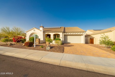 Welcome to your dream home in paradise! This spacious 3-bedroom on Estrella Mountain Ranch Golf Course in Arizona - for sale on GolfHomes.com, golf home, golf lot