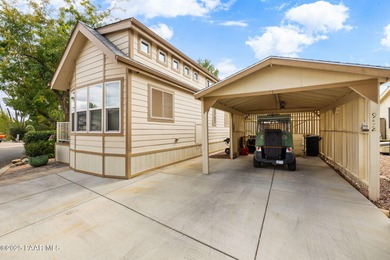 A CHANCE TO OWN A GOLF COURSE VIEW WITH A DOUBLE DECK PARK MODEL on Quail Wood Greens Golf Course in Arizona - for sale on GolfHomes.com, golf home, golf lot