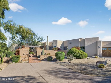 A rare opportunity to own a custom soft-contemporary estate on The Boulders Resort Golf Club in Arizona - for sale on GolfHomes.com, golf home, golf lot