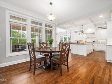 Step into refined luxury with this 6 bed / 5 bath estate on TPC at Wakefield Plantation in North Carolina - for sale on GolfHomes.com, golf home, golf lot