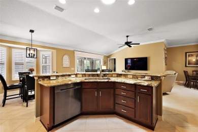 MAGNIFICENT 3/2 Whispering Pine with STUNNING HEATED POOL and on The Links of Spruce Creek in Florida - for sale on GolfHomes.com, golf home, golf lot