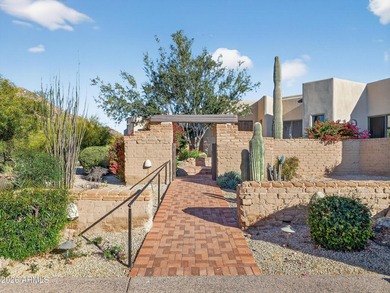 A rare opportunity to own a custom soft-contemporary estate on The Boulders Resort Golf Club in Arizona - for sale on GolfHomes.com, golf home, golf lot