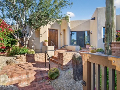 A rare opportunity to own a custom soft-contemporary estate on The Boulders Resort Golf Club in Arizona - for sale on GolfHomes.com, golf home, golf lot
