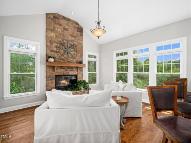 Step into refined luxury with this 6 bed / 5 bath estate on TPC at Wakefield Plantation in North Carolina - for sale on GolfHomes.com, golf home, golf lot