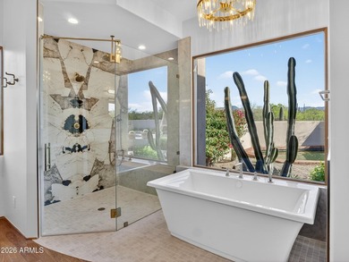 A rare opportunity to own a custom soft-contemporary estate on The Boulders Resort Golf Club in Arizona - for sale on GolfHomes.com, golf home, golf lot