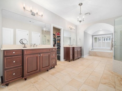 Step into refined luxury with this 6 bed / 5 bath estate on TPC at Wakefield Plantation in North Carolina - for sale on GolfHomes.com, golf home, golf lot