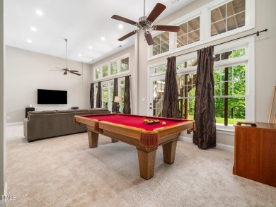 Step into refined luxury with this 6 bed / 5 bath estate on TPC at Wakefield Plantation in North Carolina - for sale on GolfHomes.com, golf home, golf lot
