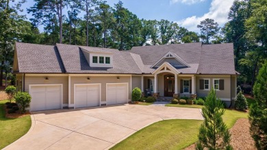 Beautifully appointed custom home with expansive golf course on Reynolds Lake Oconee - The Oconee in Georgia - for sale on GolfHomes.com, golf home, golf lot