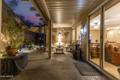 Welcome to this beautifully maintained 1400 sq ft 2 bedroom, 2 on Desert Springs Golf Course in Arizona - for sale on GolfHomes.com, golf home, golf lot