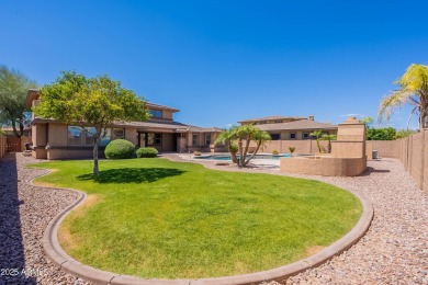 Experience resort-style living in this stunning 5-bedroom, 4 on Blackstone Country Club in Arizona - for sale on GolfHomes.com, golf home, golf lot