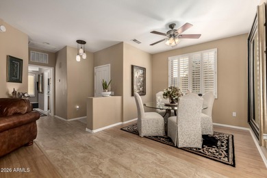 Welcome to this beautifully maintained 1400 sq ft 2 bedroom, 2 on Desert Springs Golf Course in Arizona - for sale on GolfHomes.com, golf home, golf lot