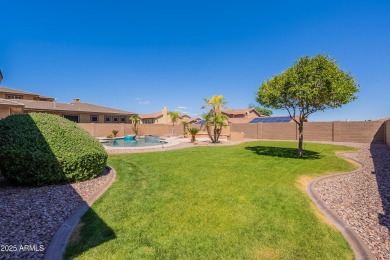 Experience resort-style living in this stunning 5-bedroom, 4 on Blackstone Country Club in Arizona - for sale on GolfHomes.com, golf home, golf lot