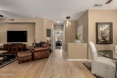 Welcome to this beautifully maintained 1400 sq ft 2 bedroom, 2 on Desert Springs Golf Course in Arizona - for sale on GolfHomes.com, golf home, golf lot