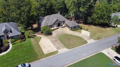 CUSTOM BUILT LAKE VIEW HOME WITH VIEW OF THE #6 FAIRWAY POND AND on Gunters Landing in Alabama - for sale on GolfHomes.com, golf home, golf lot