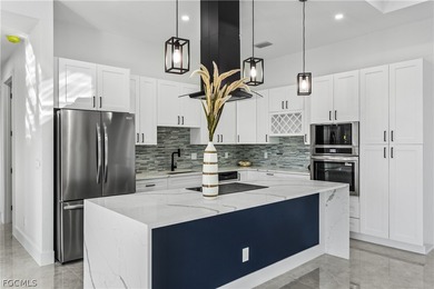 Beautiful New Construction Freshwater front (no Gulf Access) on Del Tura Golf and Country Club in Florida - for sale on GolfHomes.com, golf home, golf lot