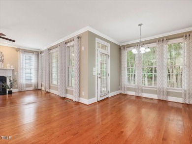 Easy first floor living & yard maintained by HOA at this on Heritage Golf Club in North Carolina - for sale on GolfHomes.com, golf home, golf lot