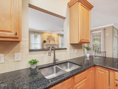 Easy first floor living & yard maintained by HOA at this on Heritage Golf Club in North Carolina - for sale on GolfHomes.com, golf home, golf lot
