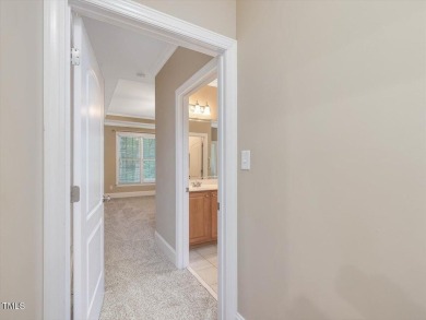 Easy first floor living & yard maintained by HOA at this on Heritage Golf Club in North Carolina - for sale on GolfHomes.com, golf home, golf lot
