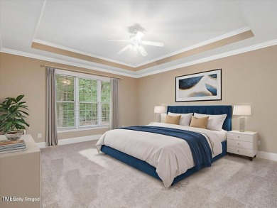 Easy first floor living & yard maintained by HOA at this on Heritage Golf Club in North Carolina - for sale on GolfHomes.com, golf home, golf lot
