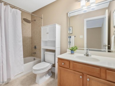 Easy first floor living & yard maintained by HOA at this on Heritage Golf Club in North Carolina - for sale on GolfHomes.com, golf home, golf lot