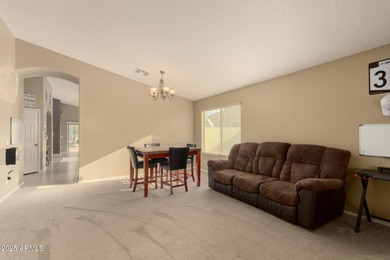 Golf Course Living at Its Finest in The Villages at Queen Creek! on Las Colinas Golf Club in Arizona - for sale on GolfHomes.com, golf home, golf lot